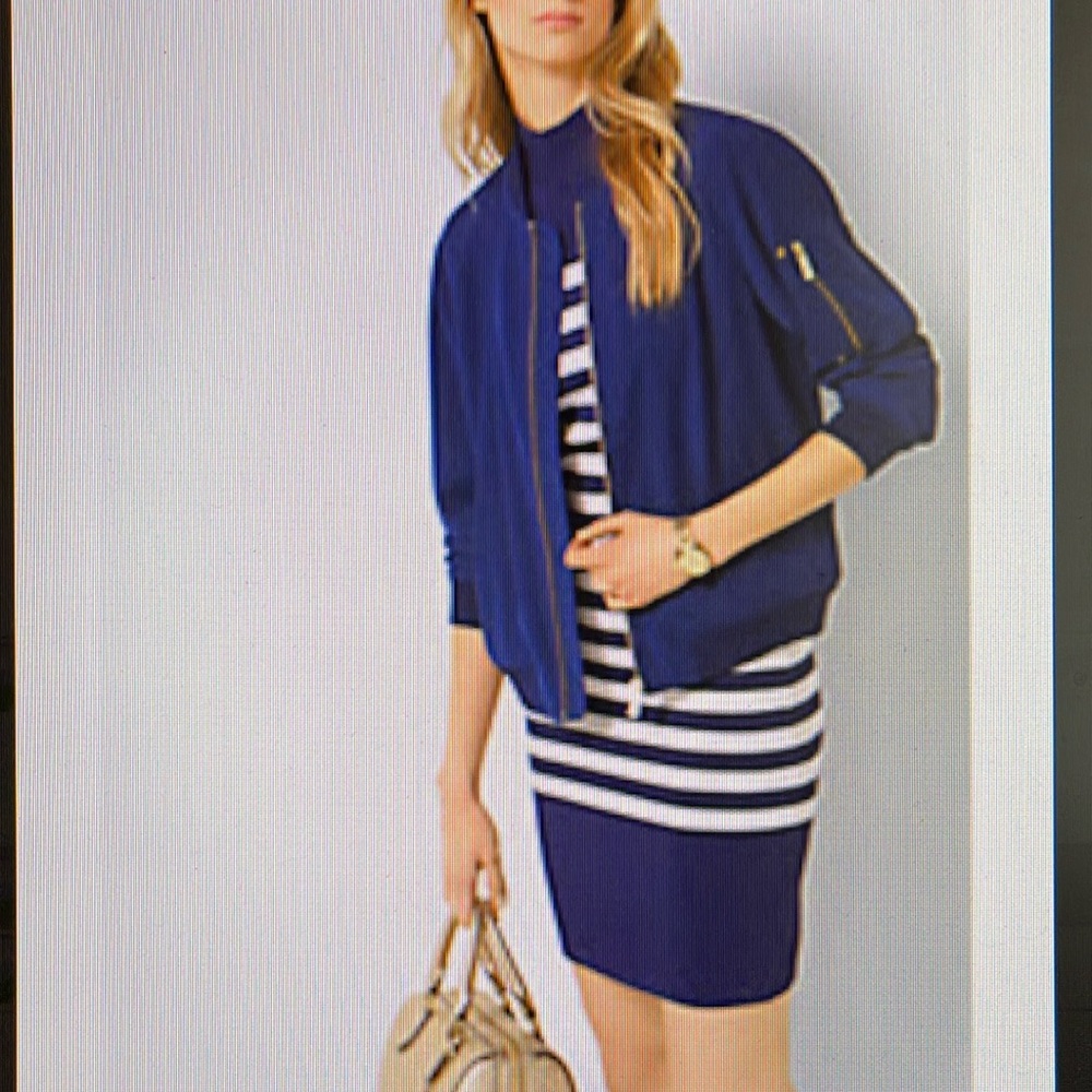 Michael KORS satin bomer jacket